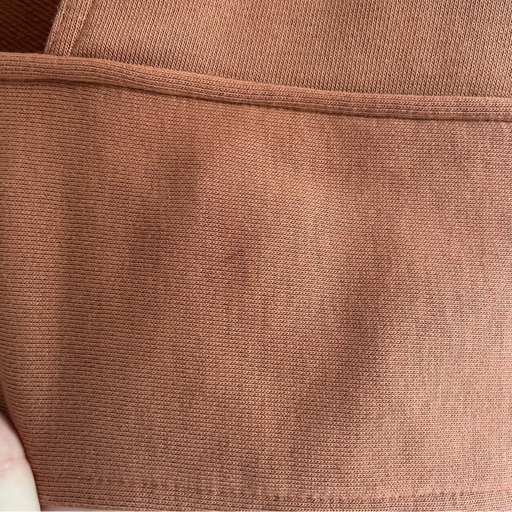 Nike Studio Yoga Wrap Top Dusty Peach Small S - Picture 9 of 9